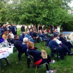 Incontro in giardino con i cittadini di ‪‎Borroni‬ a ‎Foligno