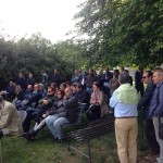 Incontro in giardino con i cittadini di ‪‎Borroni‬ a ‎Foligno